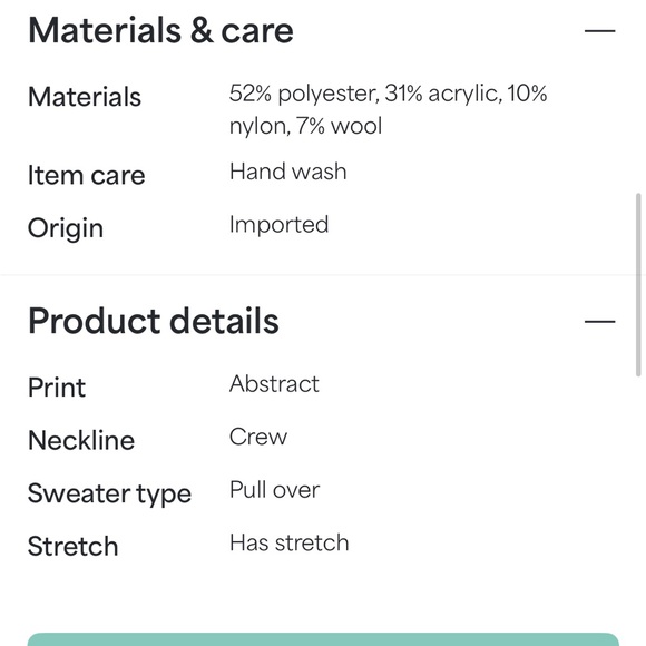 Lush Multicolor Knit Women's Crew Neck Sweater Medium - Picture 5 of 11